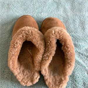 UGG Cozy Brown Shearling Slippers